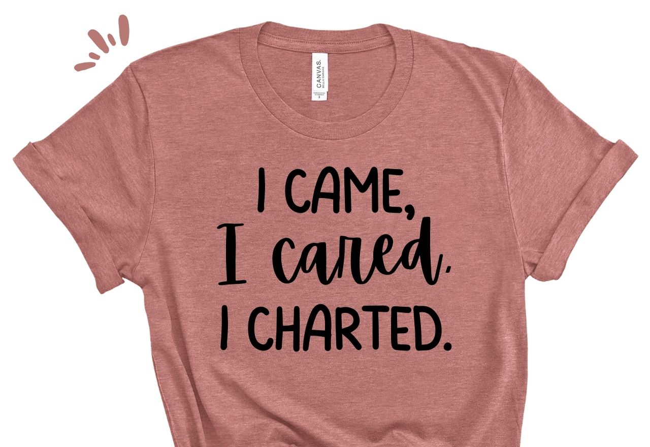 I Charted Tee