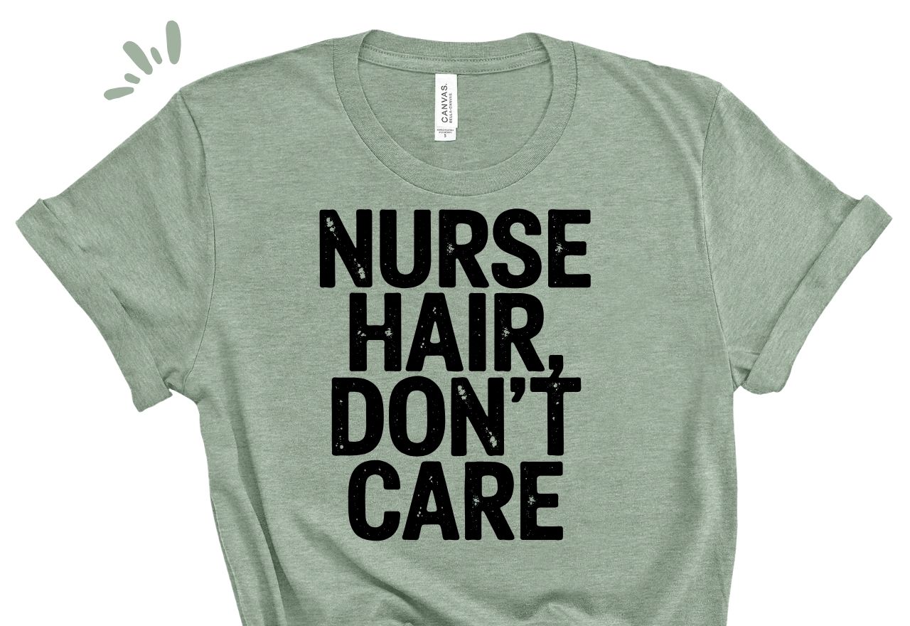 Nurse Hair Tee